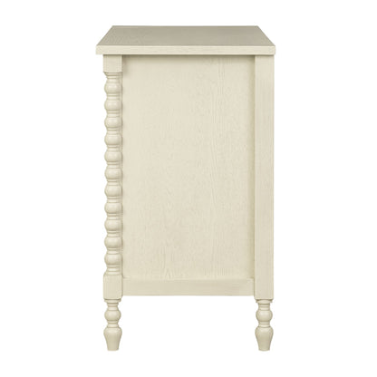 Beckett 6-drawer dresser (46"W) - Antique Cream