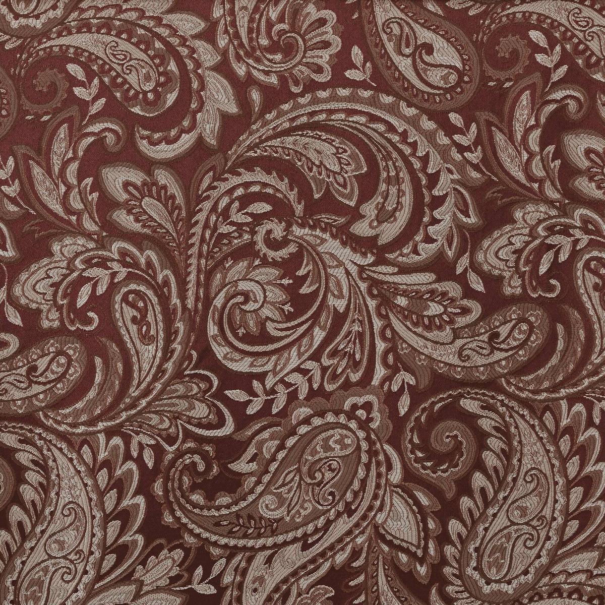 Aubrey Jacquard Window Valance - Burgundy
