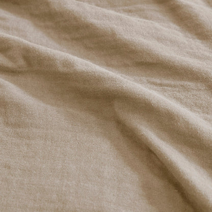 Gauze 100% Cotton Lightweight Blanket - Tan