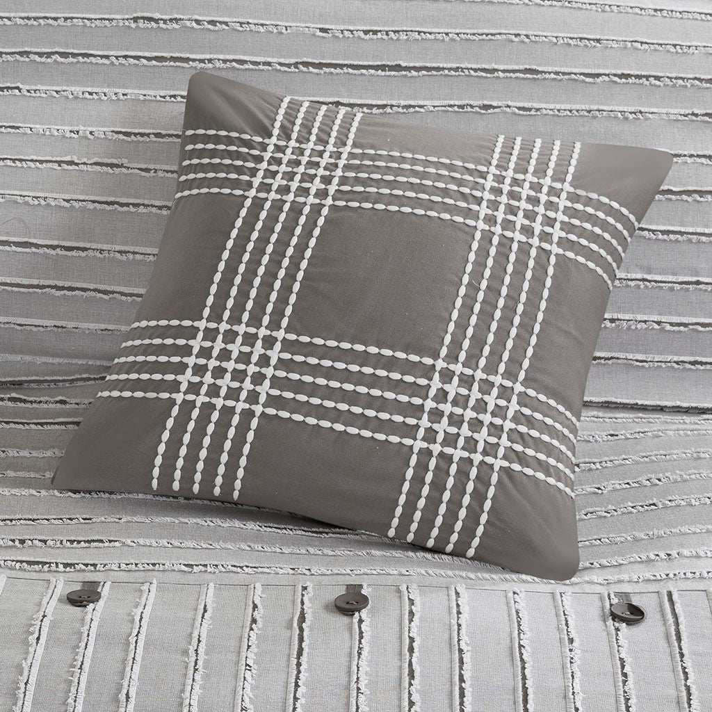 Essence Cotton Clip Jacquard Comforter Set