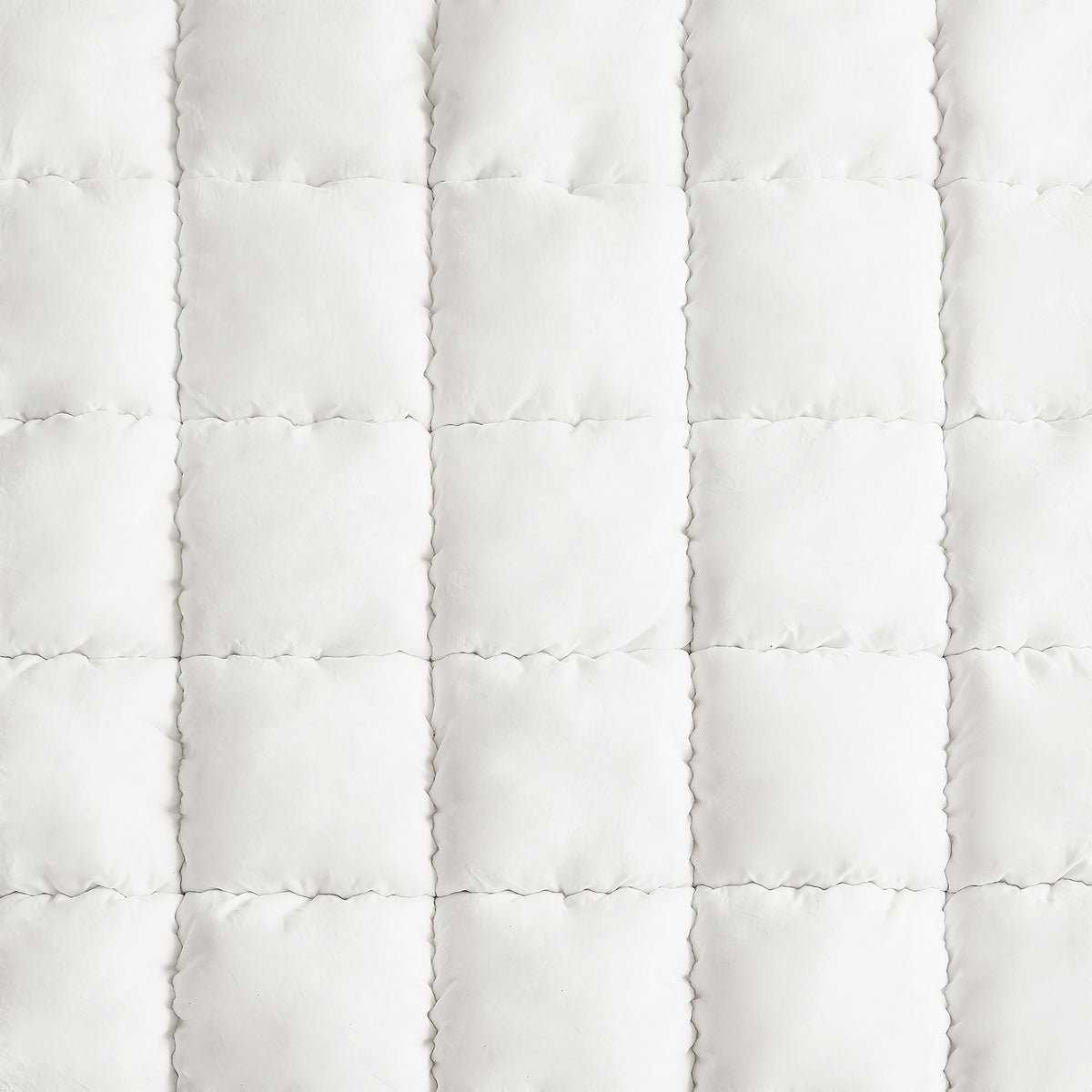 Dream Puff Overfilled Down Alternative Mattress Pad - White