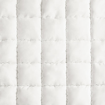 Dream Puff Overfilled Down Alternative Mattress Pad - White
