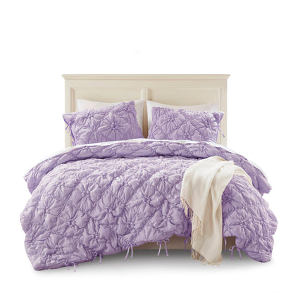Lily Comforter Set - Purple
