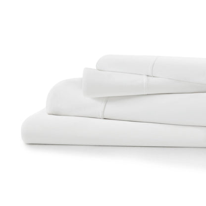 Cooling Stretch Jersey Sheet Set - White