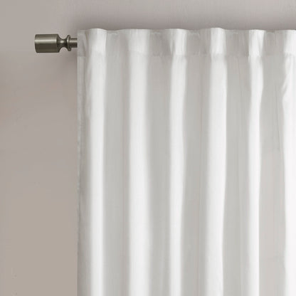 Andora Curtain Panel - White