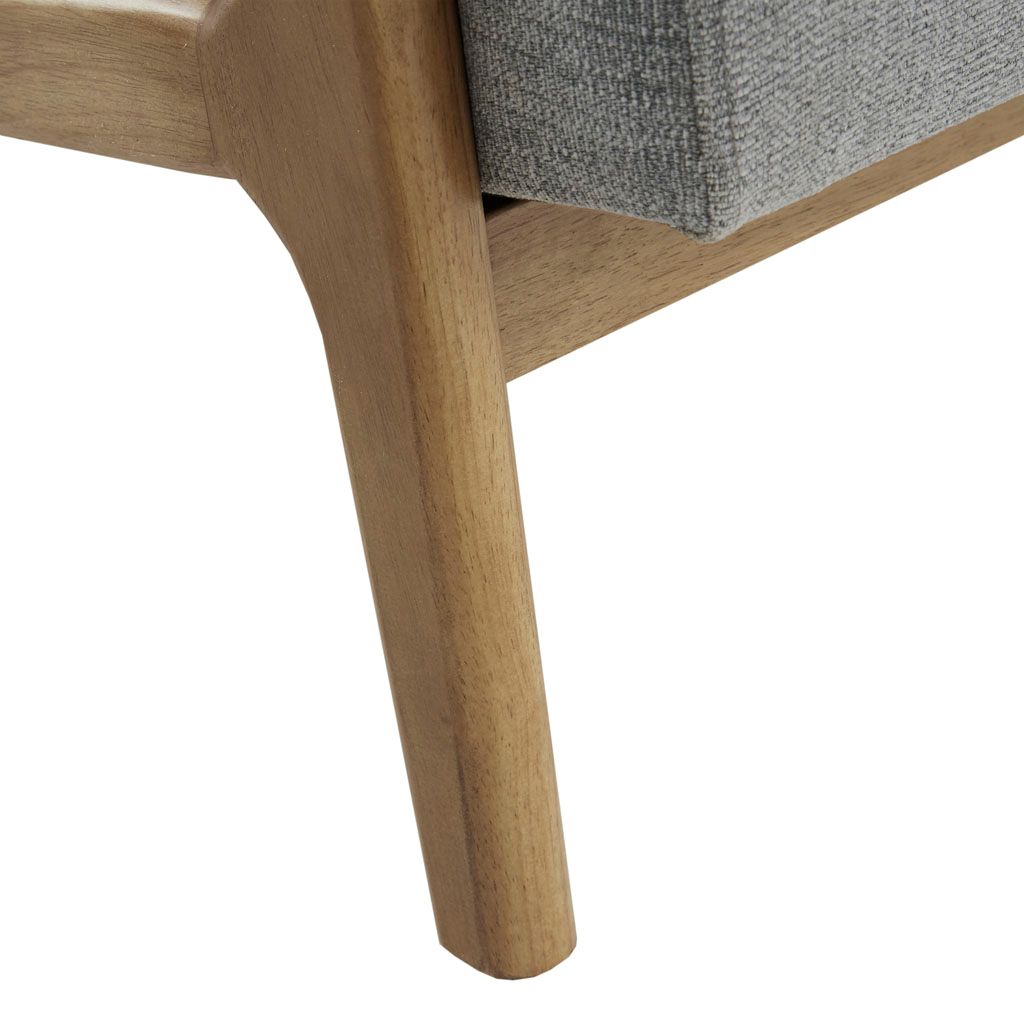 Novak Lounge Chair Set of 2 - Grey