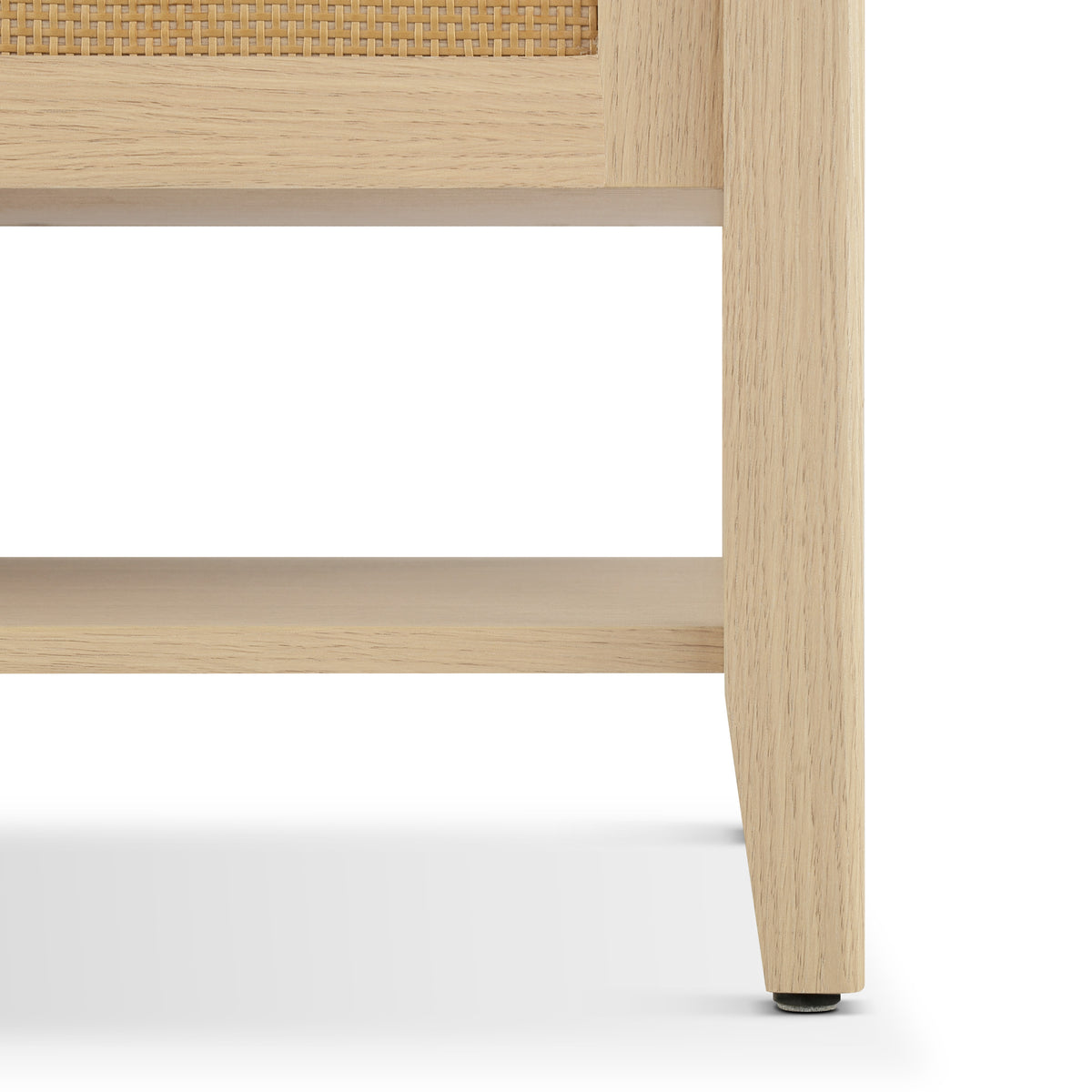Lennox Lift-Top Rattan Coffee Table - Natural