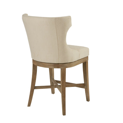 Carson Counter Stool With Swivel Seat - Cream