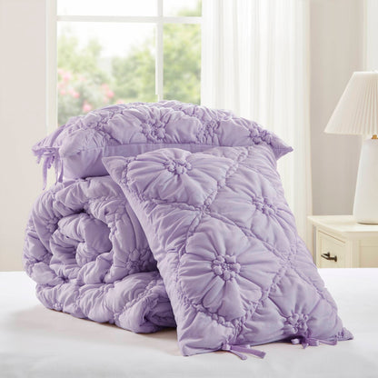Lily Comforter Set - Purple