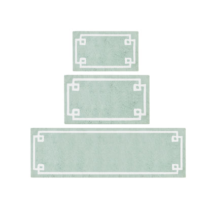 Evan Cotton Tufted Bath Rug - Seafoam