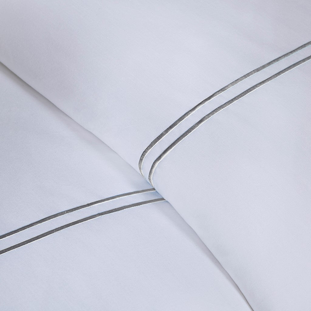 Luxury Collection 1000 TC Embroidered Cotton Sateen 5 PC Comforter Set