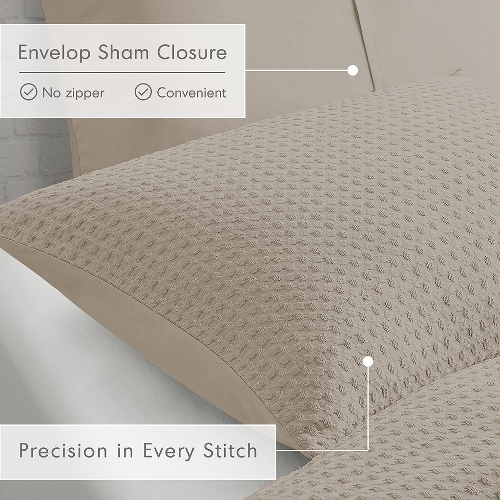 Mina Weave Comforter - Neutral