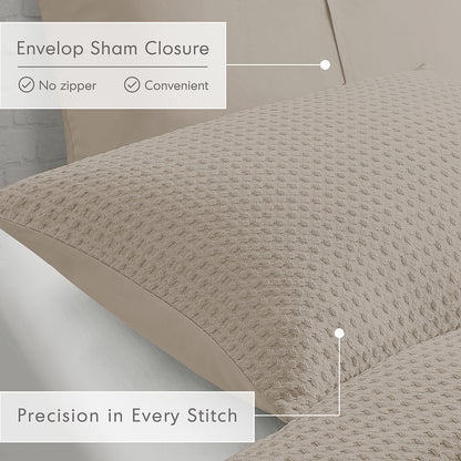 Mina Weave Comforter - Neutral