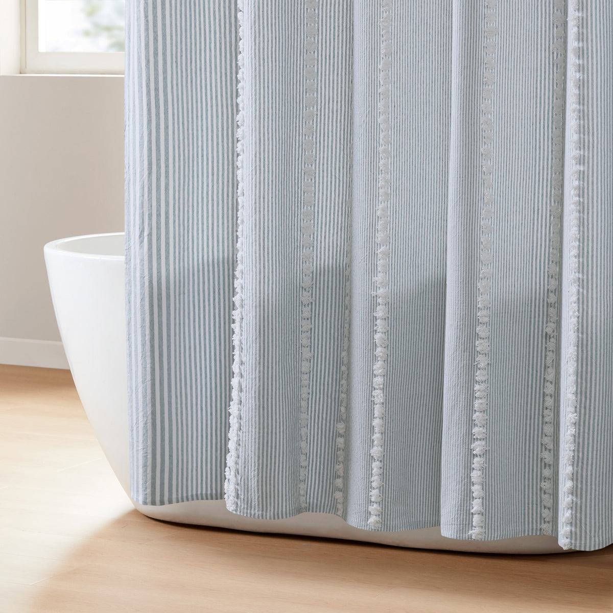 Anslee Shower Curtain - Blue