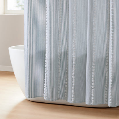 Anslee Shower Curtain - Blue