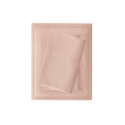 Luxurious Brushed Microfiber Deep Pocket Sheet Set - Blush