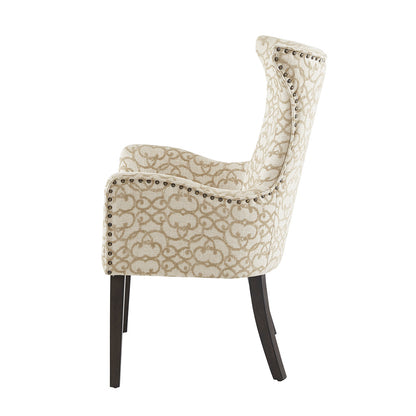Angelica Arm Dining Chair (set of 2) - Tan