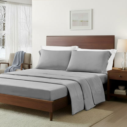 Sublime Serenity Luxury Sheet Set - Gray