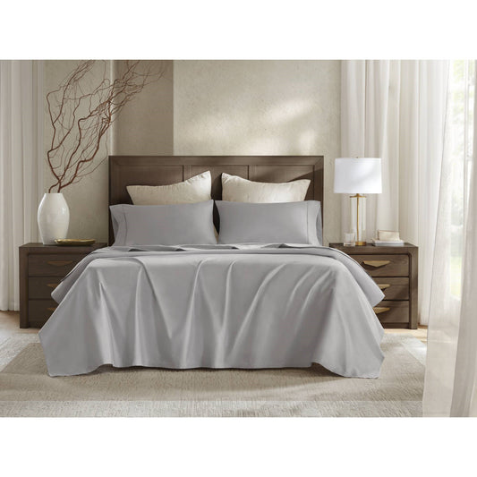100% Egyptian Cotton Sateen Sheet Set - Gray