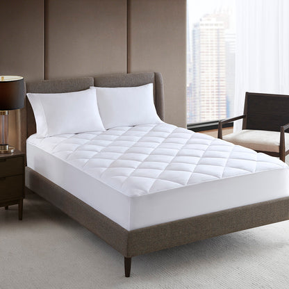 Luxury Mattress Pad - White