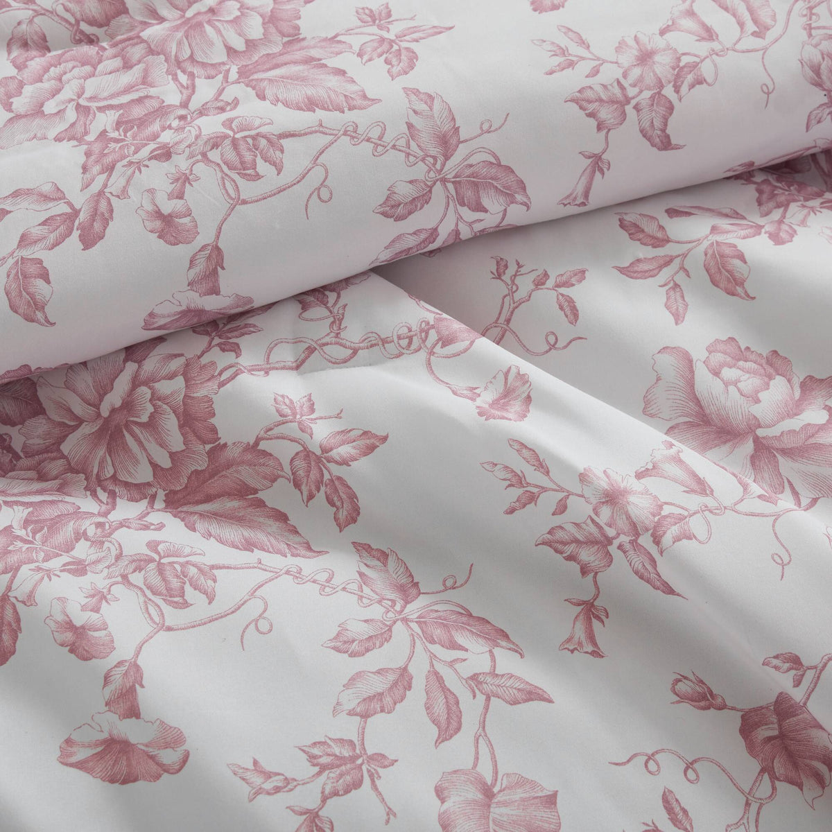 Adele Comforter Set with Decorative Pillows - Pink
