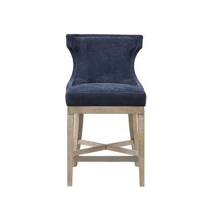 Carson Counter Stool With Swivel Seat - Navy