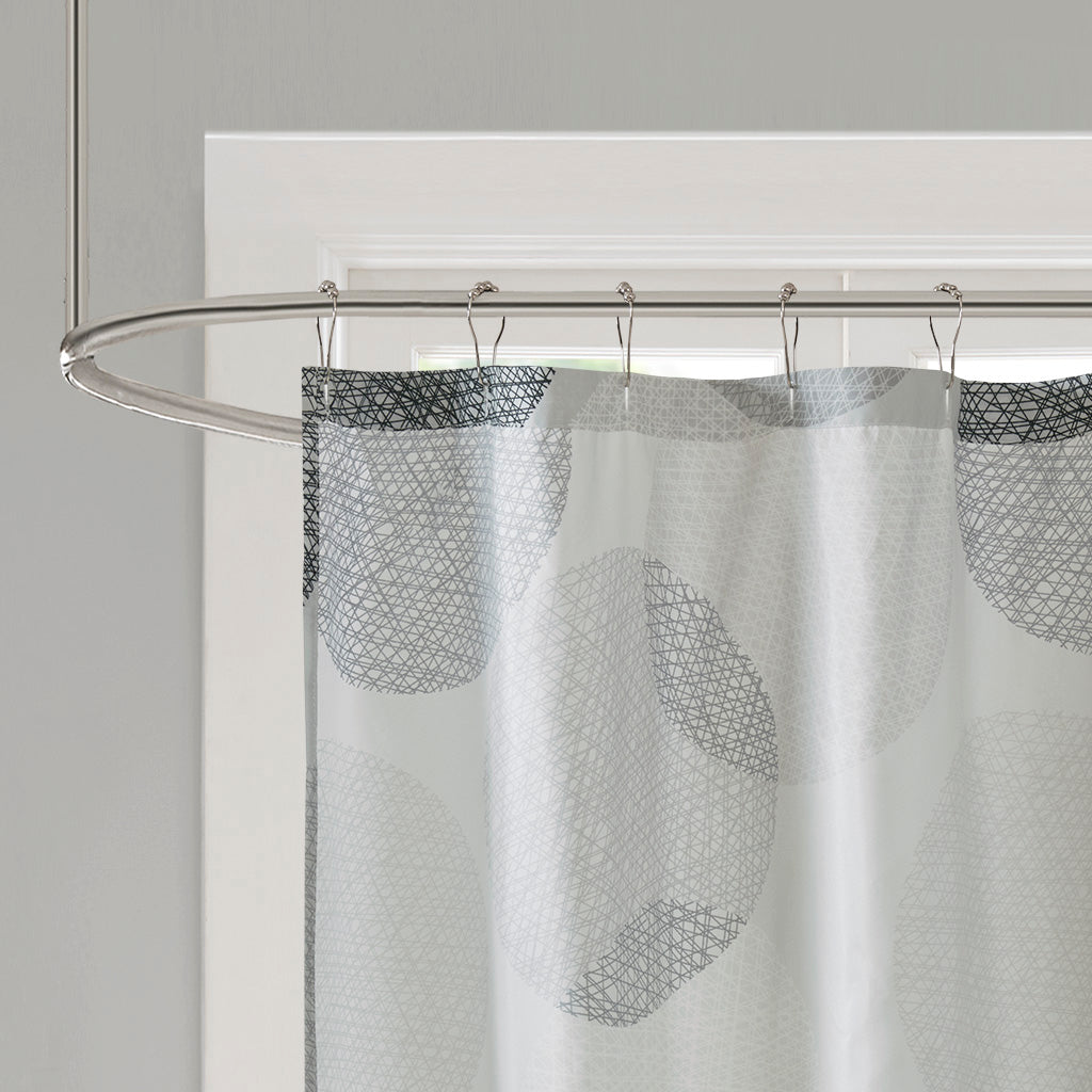 Knowles Shower Curtain - Grey