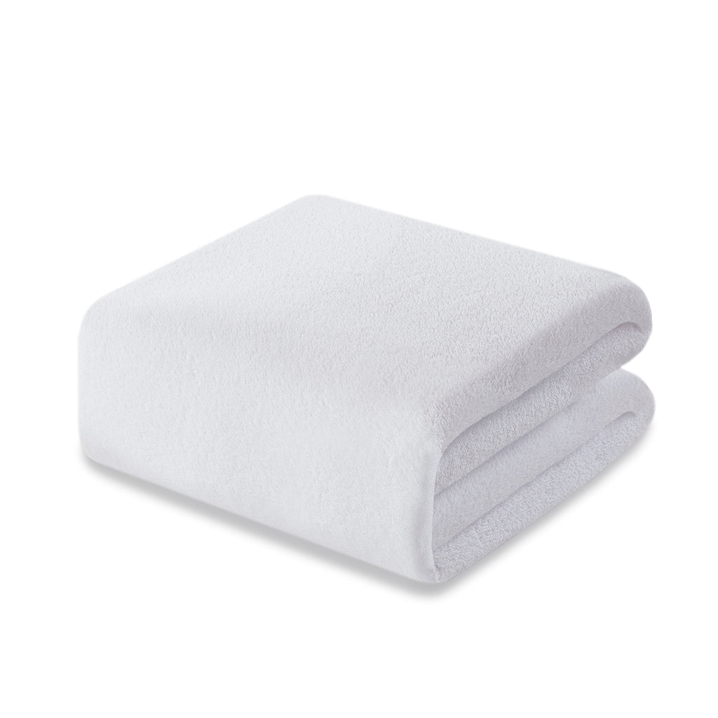 Terry Premium Waterproof Protector - White