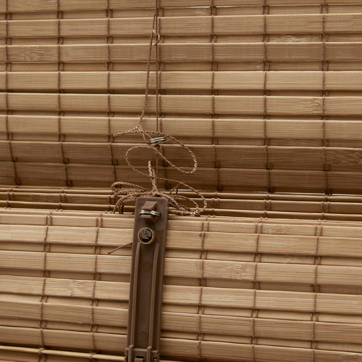 Eastfield Bamboo Light Filtering Roman Shade 64"L - Neutral