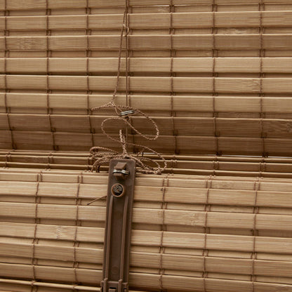 Eastfield Bamboo Light Filtering Roman Shade 64"L - Neutral