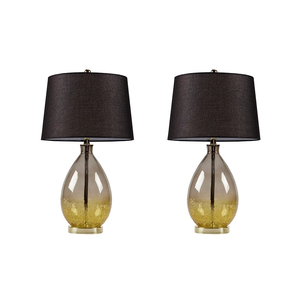 Cortina Gold Table Lamp Set of 2