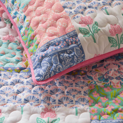 Nellie Quilt Set - Pink