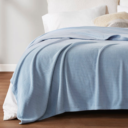 Microfleece Blanket - Blue