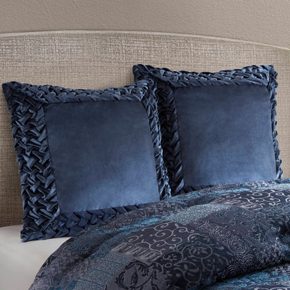 Galleria Euro sham - Navy
