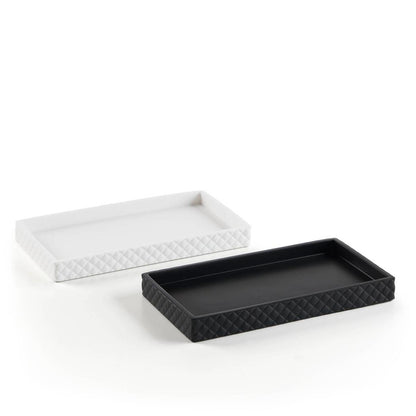 Resin Bath Accessories set - White