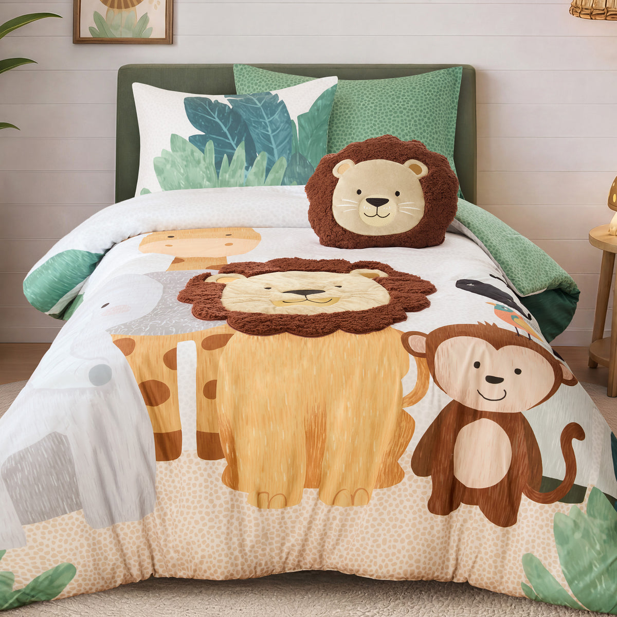 Safari Comforter Set - Green