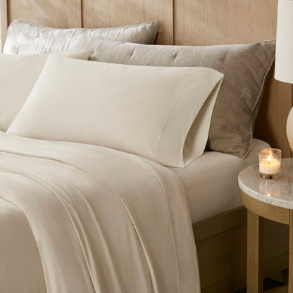 Cooling Stretch Jersey Sheet Set - Ivory