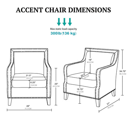 Shasta Accent Chair - Brown
