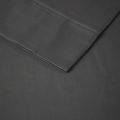 1500 Thread Count Cotton Blend 4 PC Sheet Set - Charcoal