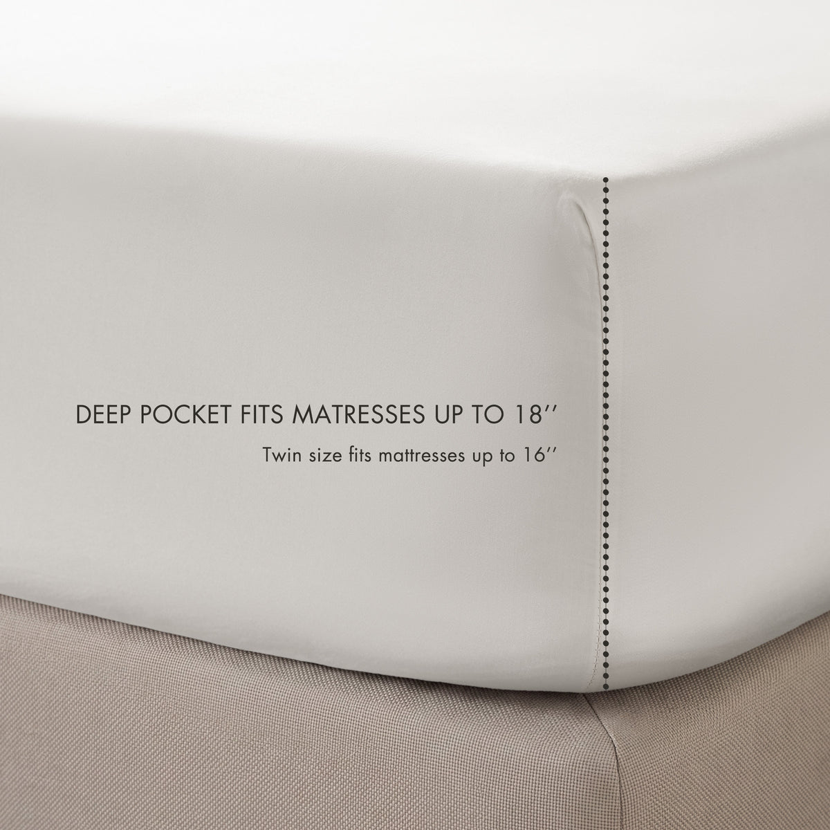Tencel Cotton Sheets - Bright White