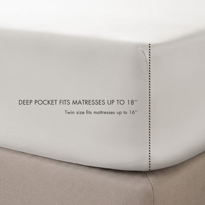 Tencel Cotton Sheets - Bright White