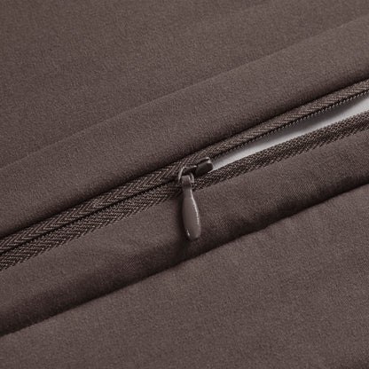 Julius 4 Piece Comforter Set - Burgundy