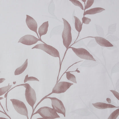 Cecily Burnout Printed Shower Curtain - Mauve