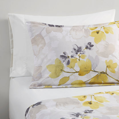 Alexis Comforter Set with Bed Sheets - Yellow