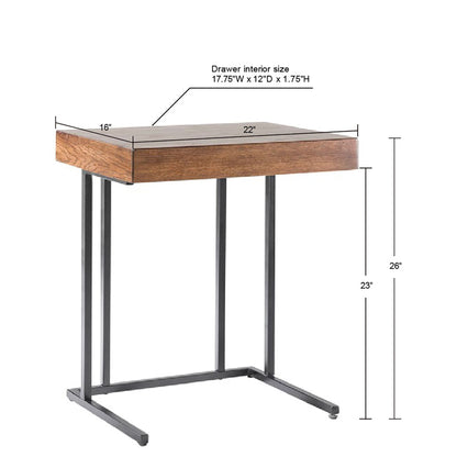 Wynn Pull Up Table - Pecan