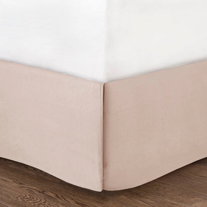 Tuscany 6 Piece Reversible Scalloped Edge Daybed Cover Set - Blush