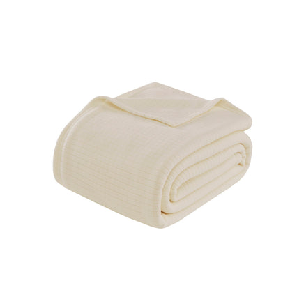 Microfleece Blanket - Taupe