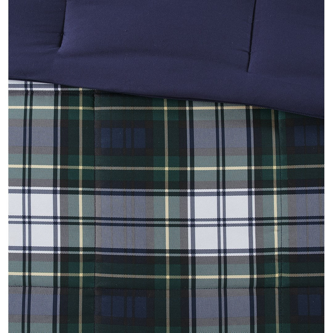Parkston 3M Scotchgard Down Alternative All Season Comforter Set - Navy