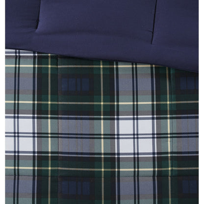 Parkston 3M Scotchgard Down Alternative All Season Comforter Set - Navy