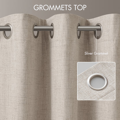 Mira Total Blackout Window Panel - Neutral